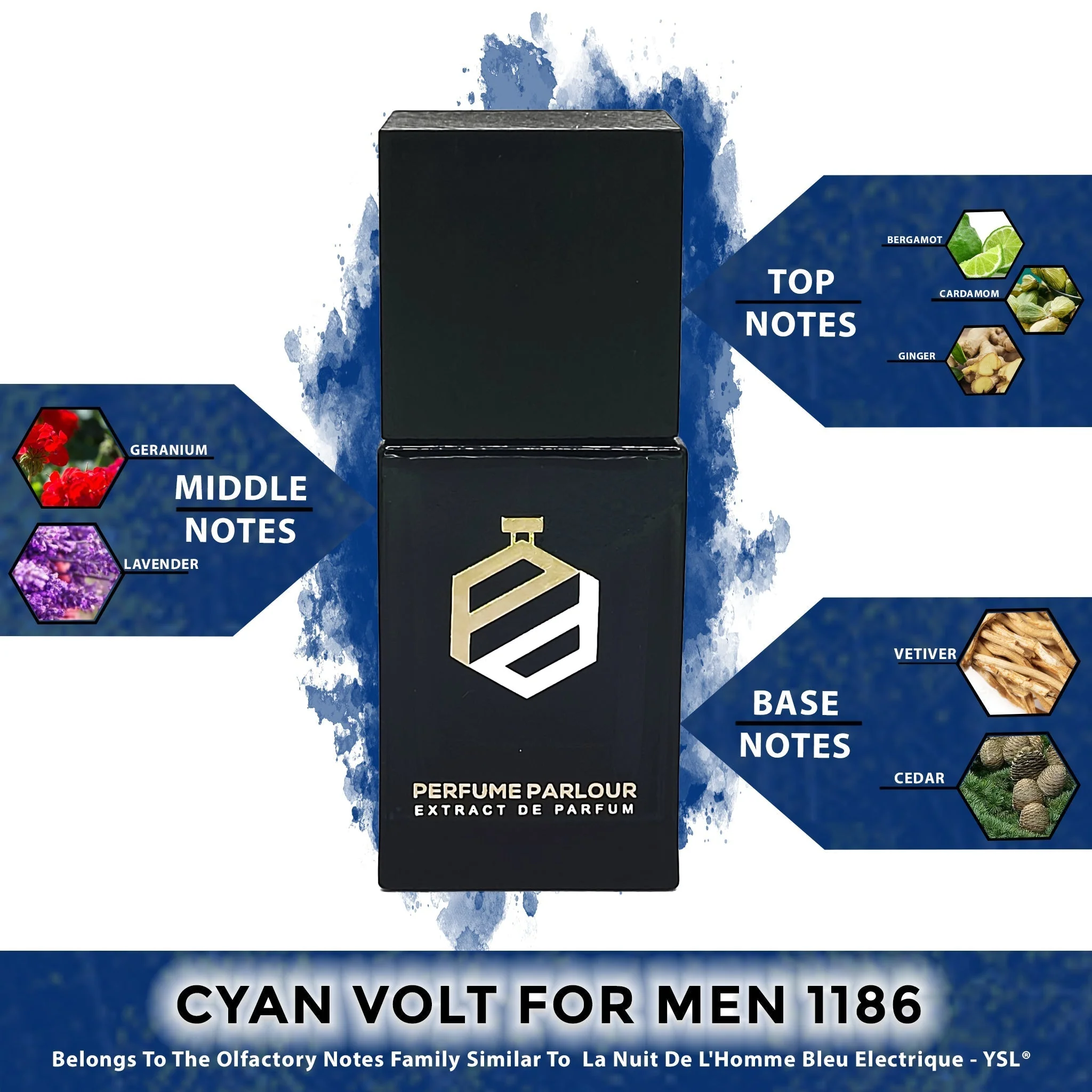Cyan Volt For Men - 1186 - Image 2
