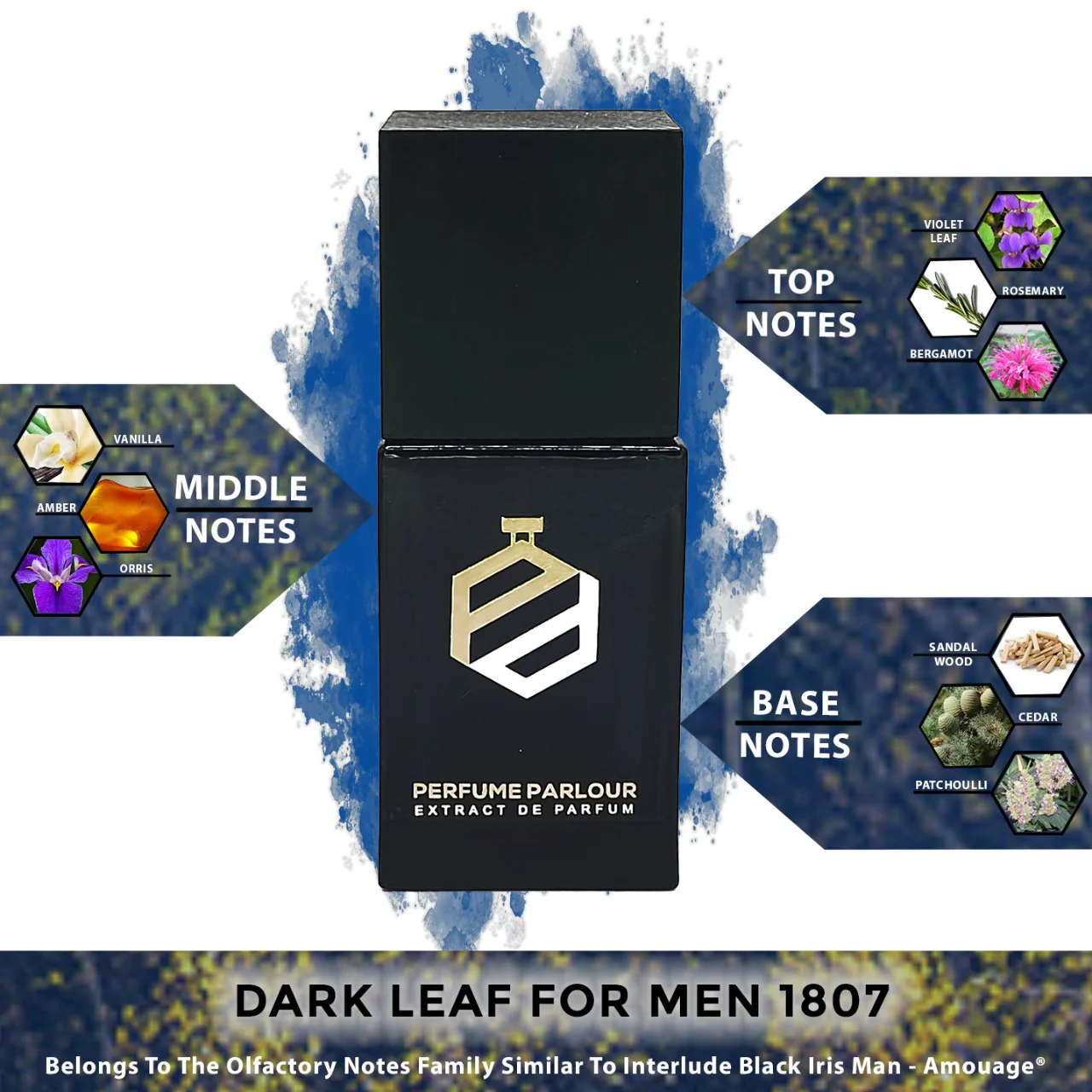 Dark Leaf For Men - 1807 - Image 2
