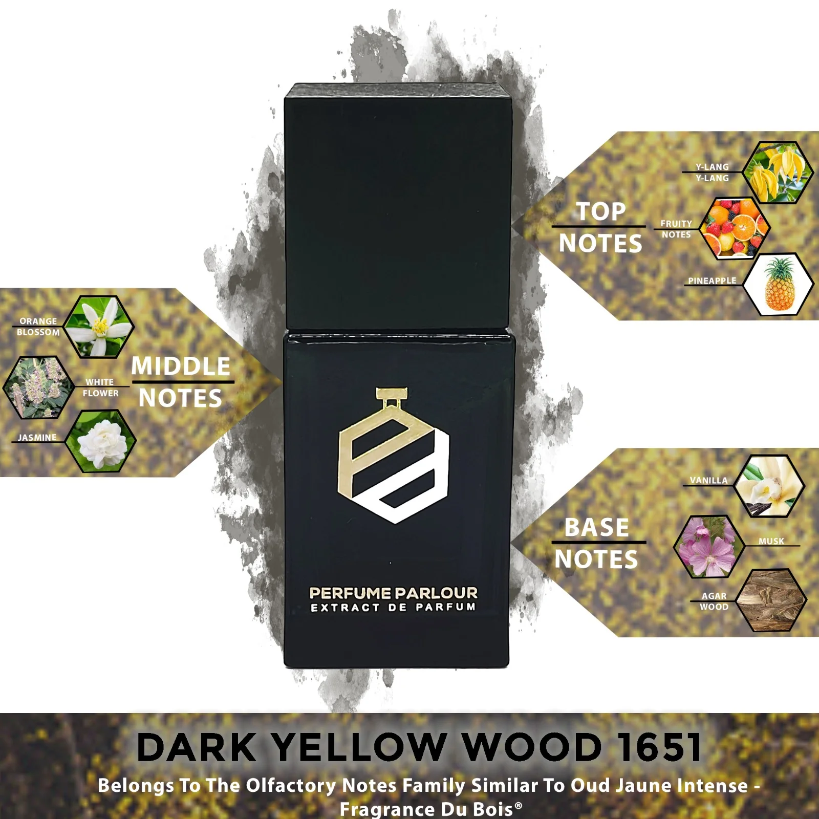 Dark Yellow Wood - 1651 - Image 2