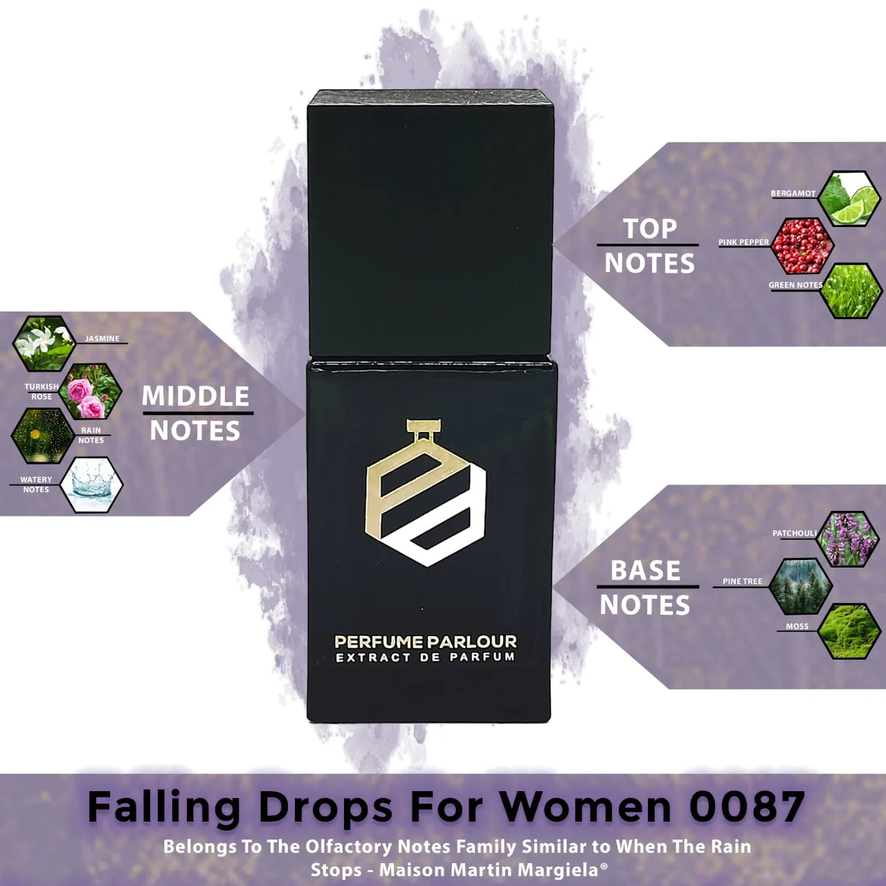 Falling Drops For Women - 0087 - Image 2