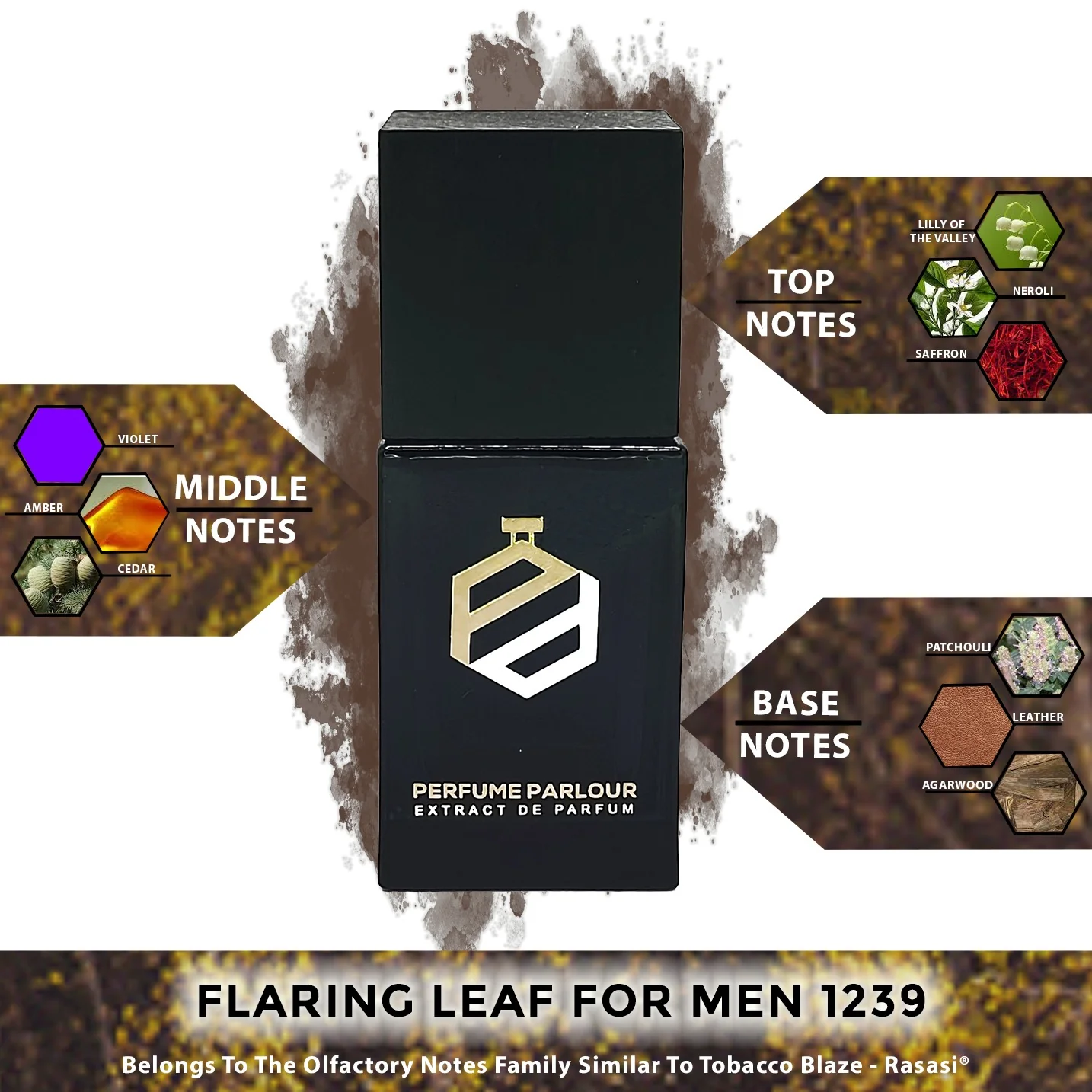 Flaring Leaf For Men - 1239 - Image 2