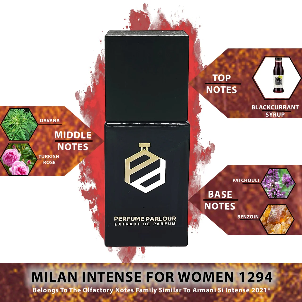 Milan Intense For Women - 1294 - Image 2