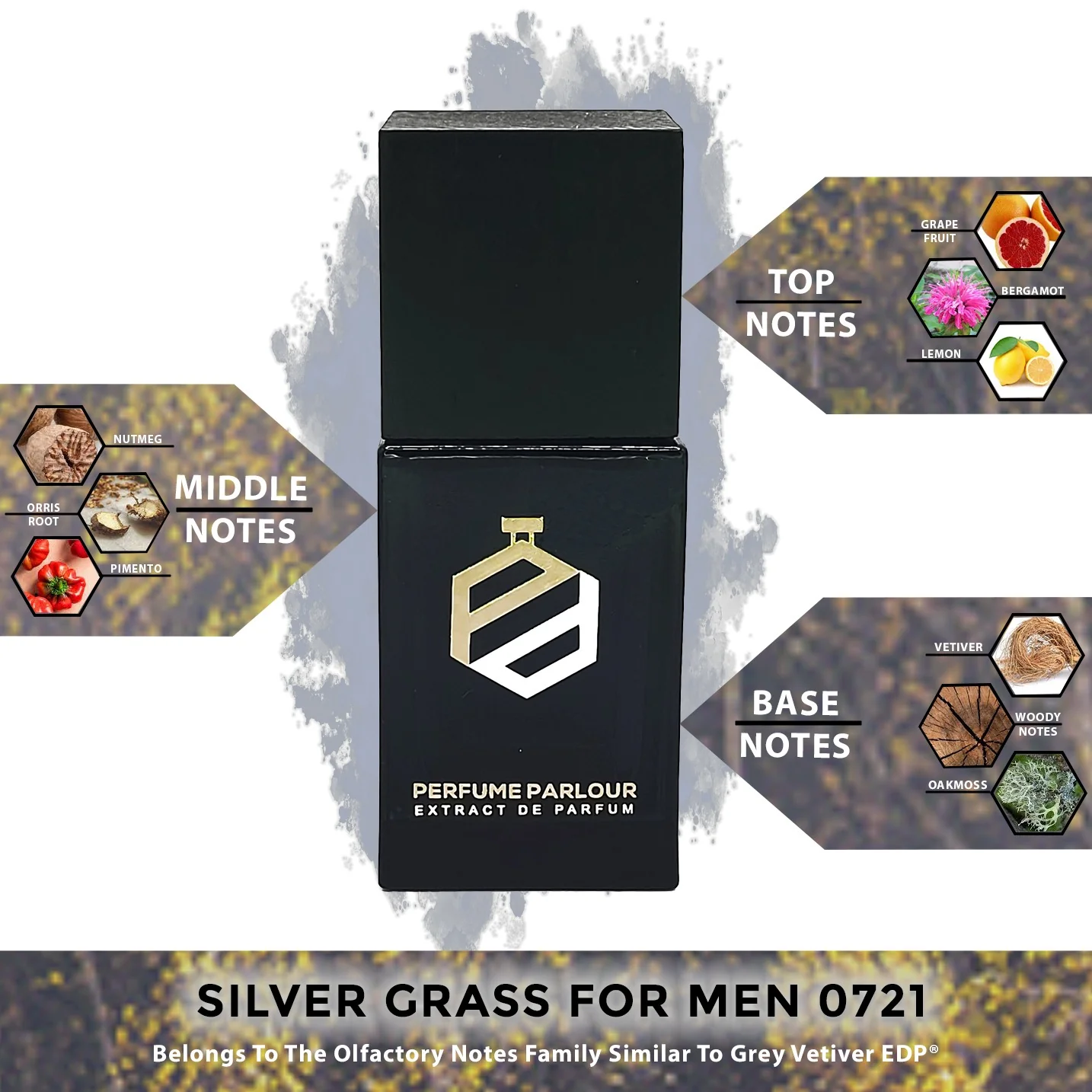 Silver Grass For Men - 0721 - Image 2